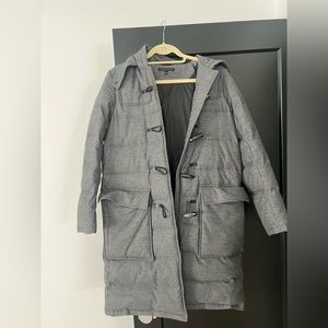 THEORY puffer coat size SMALL